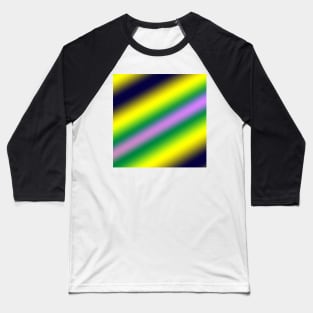 yellow green blue abstract texture Baseball T-Shirt